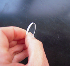 2.2 showed high power round luminaire glass